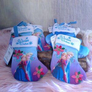 Frozen Theme Small Stockings Christmas Stockings Lot of 8